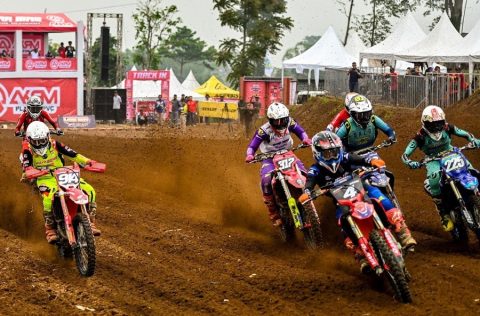 Arsenio Algifari Sabet Dua Podium Final Kejurnas Motocross Wonosobo