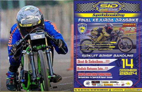 Kolaborasi SID & Final Kejurda Drag Bike Hadir di Cimahi