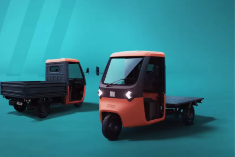 FIAT Tris, Kendaraan Niaga Listrik Masa Depan! Si Kurus Tangguh dengan Jarak Tempuh 90 KM Sekali Cas