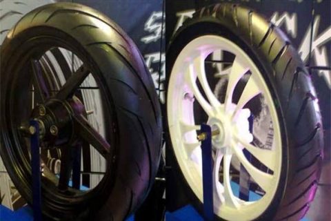 Ini Alasan Ban Motor Tidak Licin Meski Tidak Ada Garis Tengah