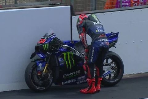 Fabio Quartararo Kecewa Gagal Menang di MotoGP Inggris 2025, Ride Height Device Jadi Biang Kerok