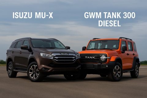 Adu Kuat! GWM Tank 300 Diesel Tantang Isuzu MU-X di GIIAS 2025, Siapa SUV Tangguh Pilihan Anda?