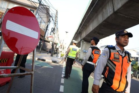 Malam HUT RI ke-80, Dishub DKI Jakarta Terapkan Rekayasa Lalu Lintas Besar-Besaran! Simak Jalur yang Ditutup dan Alternatifnya
