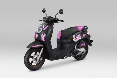 Gemes Maksimal! Honda Scoopy x Kuromi Edisi Terbatas Resmi Meluncur, Bikin Penggemar Sanrio Auto Naksir!