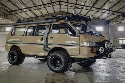 Mitsubishi Delica Mini modifikasi