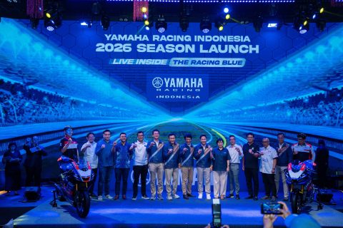 Yamaha resmi mengumumkan formasi 2026 dengan 10 tim dan 40 pembalap untuk Kejurnas dan Asia. Konsisten lewat Yamaha One Make Race, pabrikan ini bidik dominasi nasional hingga internasional.