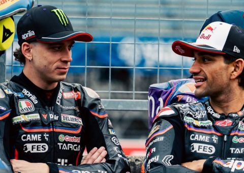 Jorge Martin mulai bangkit di MotoGP 2026, tapi mengakui Marco Bezzecchi masih lebih unggul di Aprilia usai dominasi di COTA.