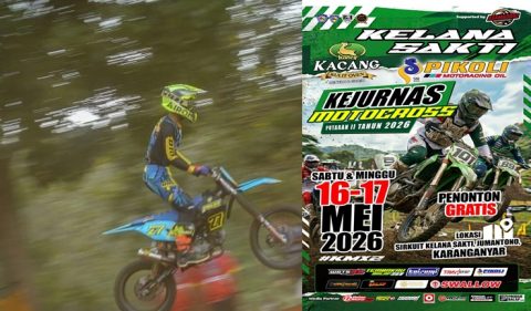 Pikoli Oil Kian Mantab, Kawal Kejurnas Motocross Putaran 2 (Karanganyar) 2026